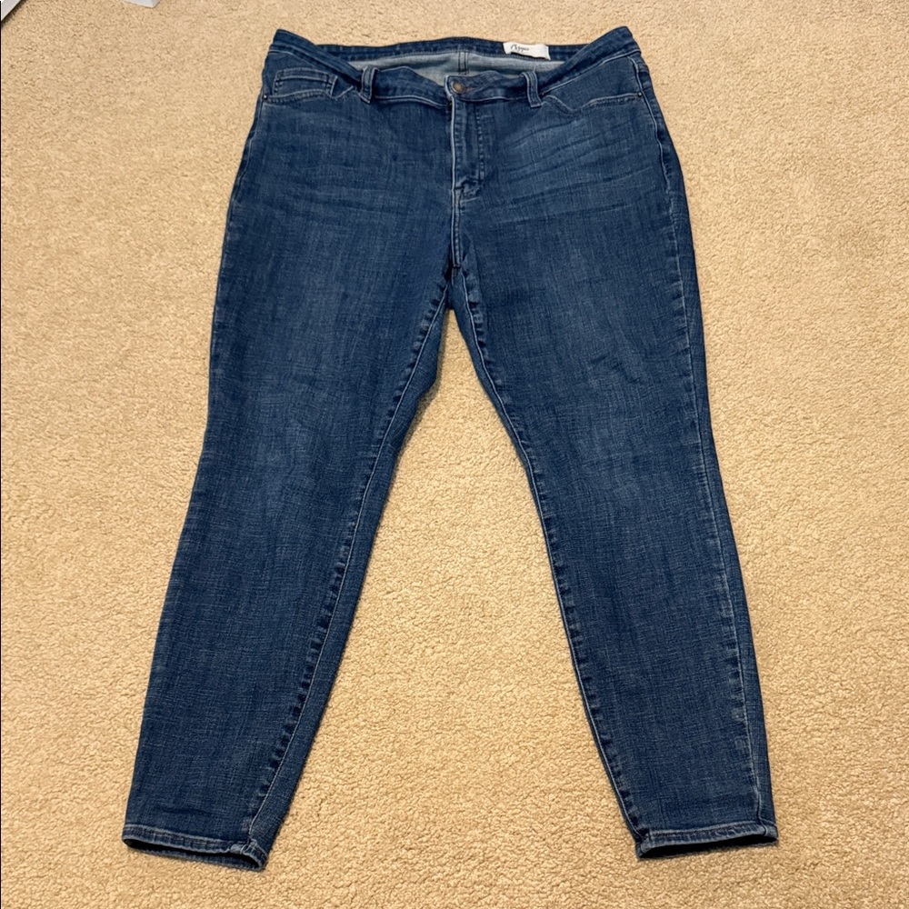 Classic Blue Skinny Jeans for Women